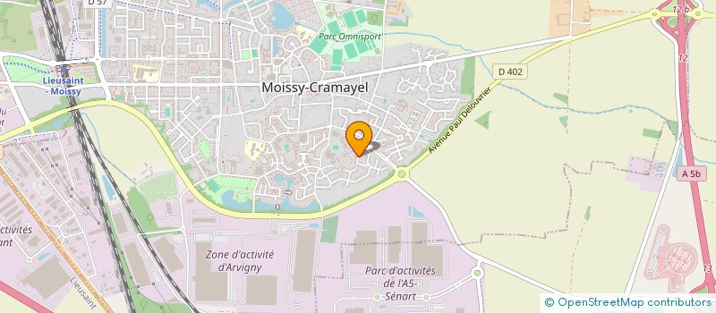 localisation de l'entreprise MADAME ANDRISE ANDRE  PARIS