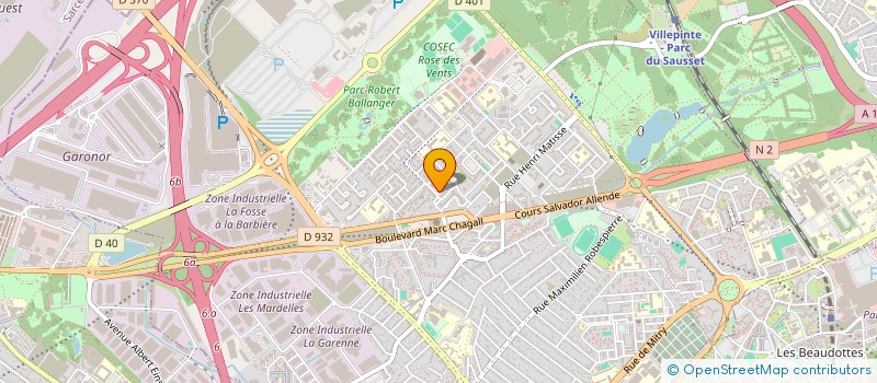 localisation de l'entreprise MADAME ANDRISE GATE à AULNAY-SOUS-BOIS