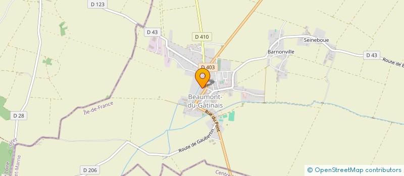 localisation de l'entreprise MADAME ANDRONIE NIANGA  BEAUMONT-DU-GATINAIS