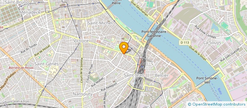 localisation de l'entreprise MADAME ANDZELIKA WIERTEL à BORDEAUX