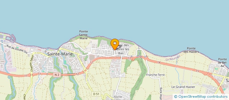 localisation de l'entreprise MADAME ANEA PAJANIANDY à SAINTE-MARIE