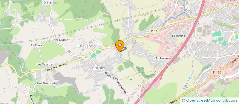 localisation de l'entreprise MADAME ANELA HOTOVIC  CHAVANOD