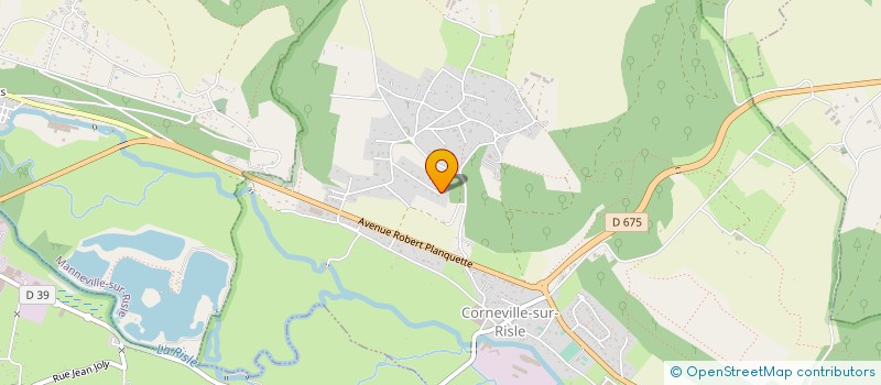 localisation de l'entreprise MADAME ANELIA NICOLAS  CORNEVILLE-SUR-RISLE