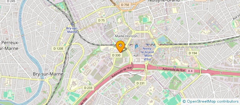 localisation de l'entreprise MADAME ANELIE MUVIA MAKELE  BRY-SUR-MARNE