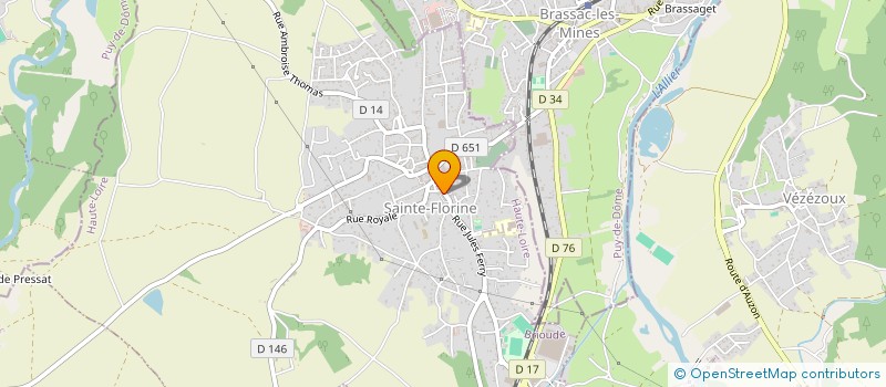 localisation de l'entreprise MADAME ANELINE CAYEZ à SAINTE-FLORINE