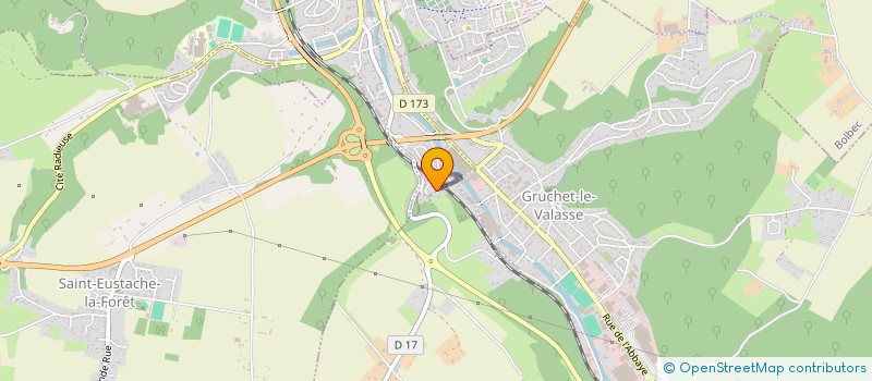 localisation de l'entreprise MADAME ANELINE KARINE PAOLA FREMAUX  BOLBEC