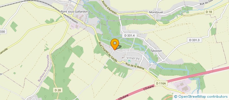 localisation de l'entreprise MADAME ANELISE MEESEMAECKER  LE VERNET-CHAMEANE