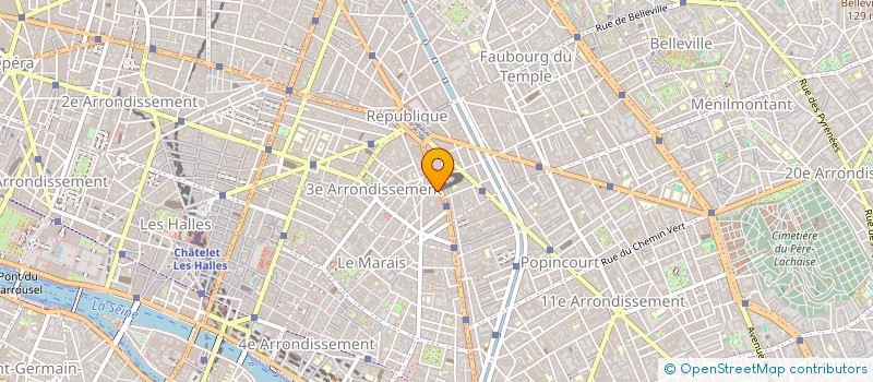 localisation de l'entreprise MADAME ANELYA MENESTREY à PARIS