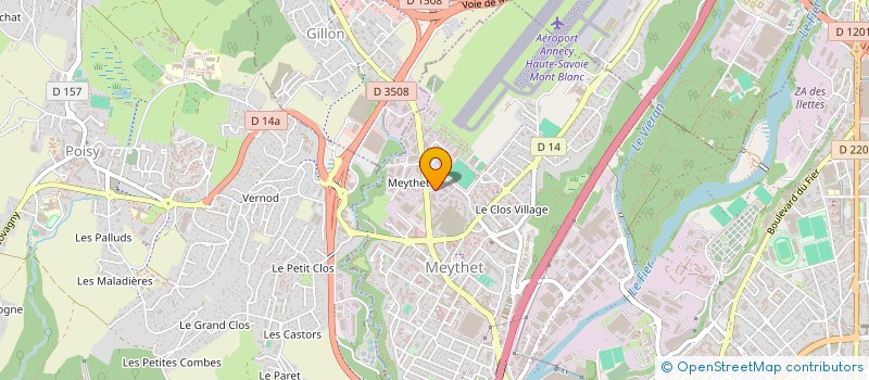 localisation de l'entreprise MADAME ANESSA REMBA à ANNECY