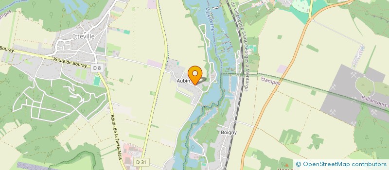 localisation de l'entreprise MADAME ANETA BADOIU  ITTEVILLE