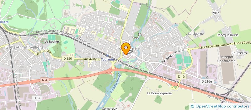 localisation de l'entreprise MADAME ANETA BUSMA à TOURNAN-EN-BRIE