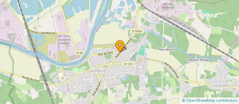 localisation de l'entreprise MADAME ANETA GALAN  VERBERIE