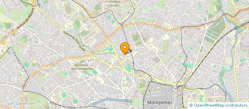 localisation de l'entreprise MADAME ANETA KUC à MONTPELLIER