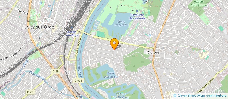 localisation de l'entreprise MADAME ANETA LISIK à DRAVEIL