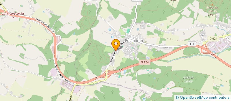 localisation de l'entreprise MADAME ANETA SIMKOVA  PUJAUDRAN