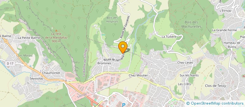 localisation de l'entreprise MADAME ANETA WROBLEWSKA  SILLINGY