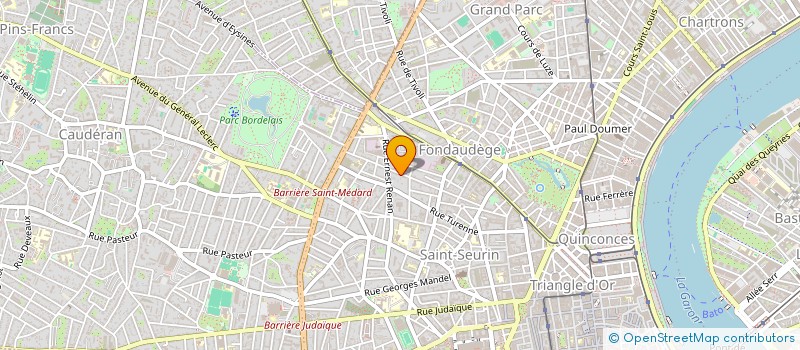 localisation de l'entreprise MADAME ANETTA KROPISZ-BEDNAREK à BORDEAUX