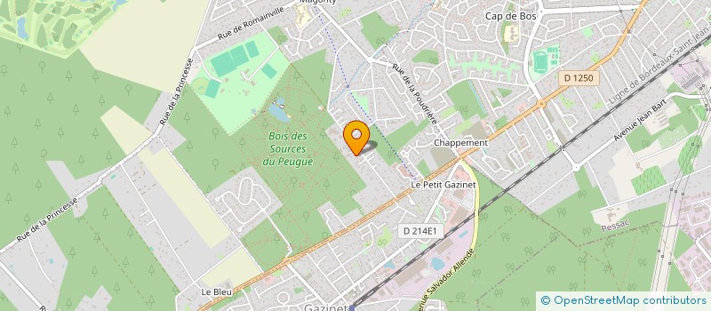 localisation de l'entreprise MADAME ANETTE DIDIER  PESSAC