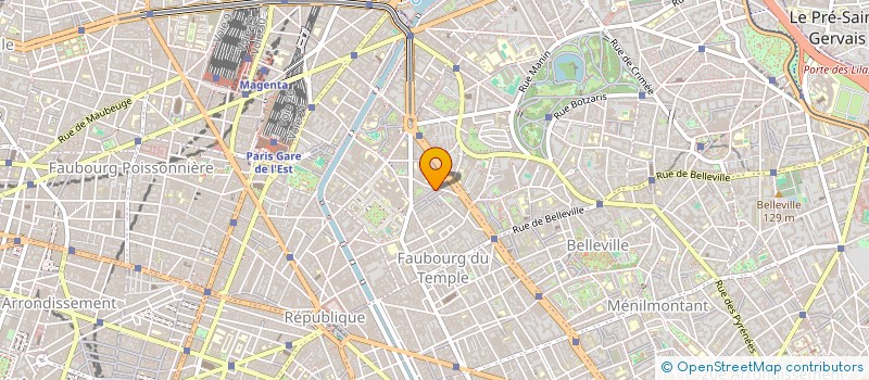 localisation de l'entreprise MADAME ANETTE LORAINE FORLETTA  PARIS