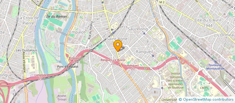 localisation de l'entreprise MADAME ANETTE MOUYAL à TOULOUSE