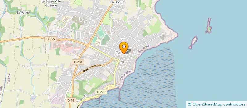 localisation de l'entreprise MADAME ANETTE NICOLAS  CANCALE