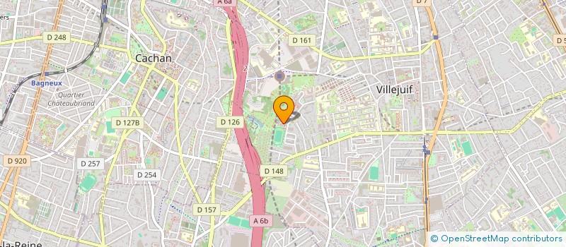 localisation de l'entreprise MADAME ANGAMAH KRISHNASAWMY  VILLEJUIF