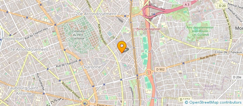 localisation de l'entreprise MADAME ANGE DIHANG BOMBEY  PARIS