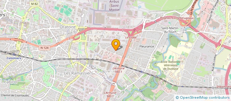 localisation de l'entreprise MADAME ANGE LOPES à TOULOUSE