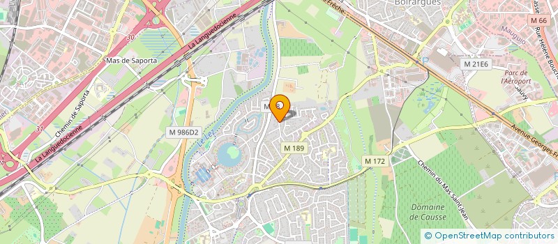 localisation de l'entreprise MADAME ANGE-MARIE VIE à LATTES