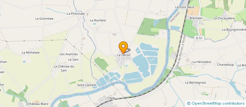 localisation de l'entreprise MADAME ANGE NIZAN  SAINT-MALO-DE-PHILY