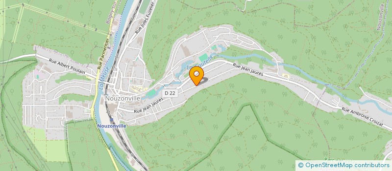 localisation de l'entreprise MADAME ANGE PIERARD  NOUZONVILLE