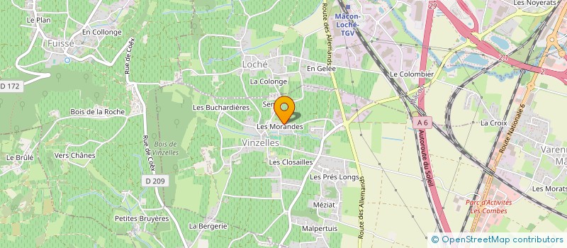 localisation de l'entreprise MADAME ANGEL DUPUY  VINZELLES