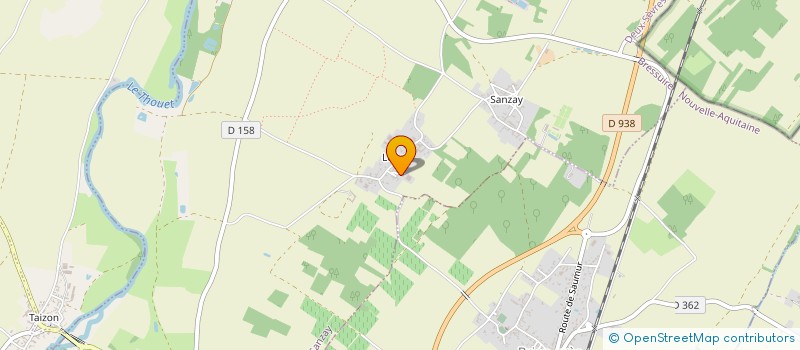 localisation de l'entreprise MADAME ANGEL MOREAU  SAINT-MARTIN-DE-SANZAY