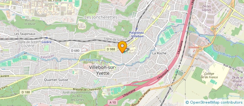 localisation de l'entreprise MADAME ANGEL ORIOLA  PALAISEAU