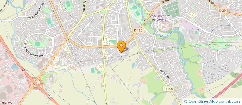 localisation de l'entreprise MADAME ANGEL RACINEUX à CHOLET