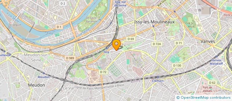 localisation de l'entreprise MADAME ANGELA ADJADJ à ISSY-LES-MOULINEAUX