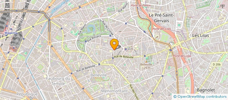 localisation de l'entreprise MADAME ANGELA BONAVITA  PARIS