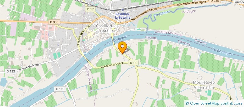 localisation de l'entreprise MADAME ANGELA CAMINADE  BORDEAUX