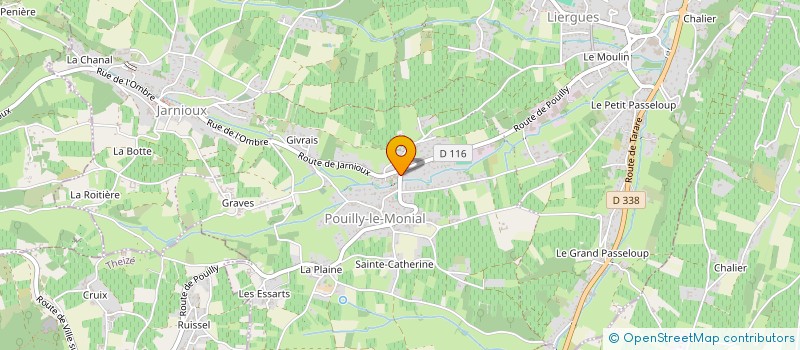 localisation de l'entreprise MADAME ANGELA CECCATO à PORTE-DES-PIERRES-DOREES