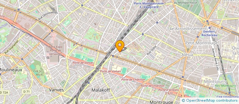 localisation de l'entreprise MADAME ANGELA CLEMENT  PARIS