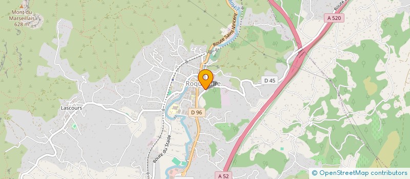 localisation de l'entreprise MADAME ANGELA CRISTINA  ROQUEVAIRE