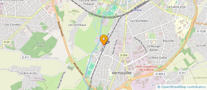 localisation de l'entreprise MADAME ANGELA CSEPAI à VERNOUILLET