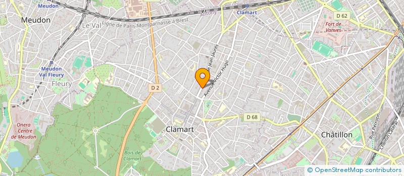localisation de l'entreprise MADAME ANGELA D'ASCOLA à CLAMART