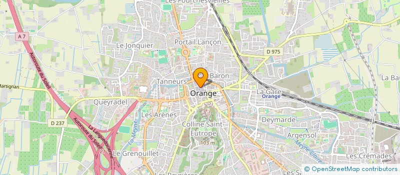 localisation de l'entreprise MADAME ANGELA DARIOS  ORANGE