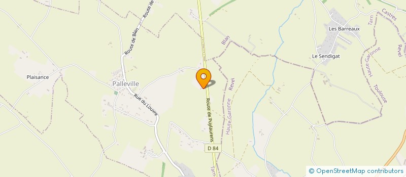 localisation de l'entreprise MADAME ANGELA DE MARCO  PALLEVILLE