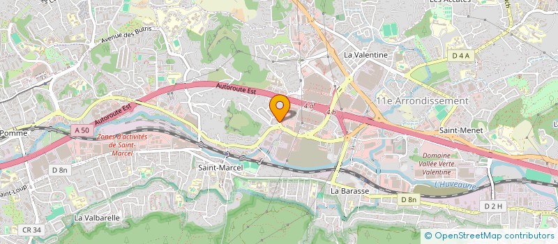 localisation de l'entreprise MADAME ANGELA DELFO à MARSEILLE
