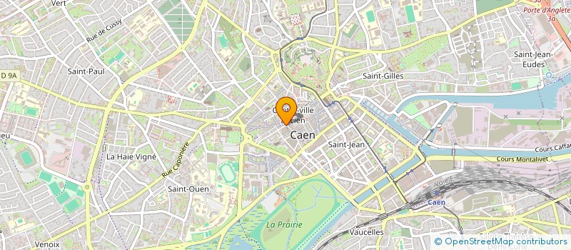 localisation de l'entreprise MADAME ANGELA DUVARD à CAEN