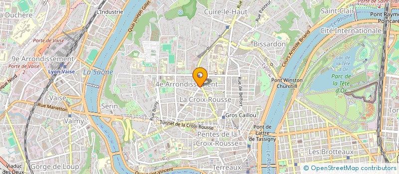 localisation de l'entreprise MADAME ANGELA FRAIOLI à LYON