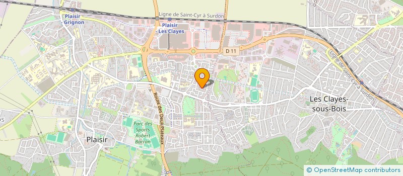 localisation de l'entreprise MADAME ANGELA FRASQUET VICEDO  PLAISIR