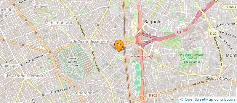 localisation de l'entreprise MADAME ANGELA FULBERT  PARIS